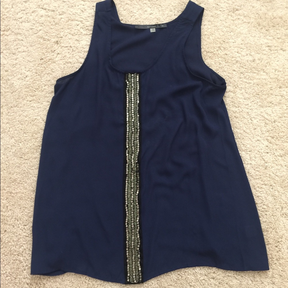 Stitch fix navy tank